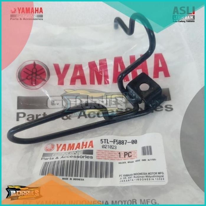 Bracket Breket Klem Selang Rem Depan Bagian Bawah Yamaha Mio Sporty Or