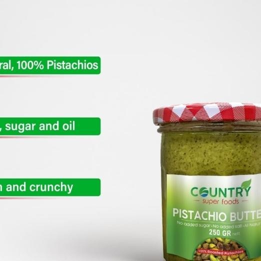 

Pistachio Butter (All Natural) | Selai Kacang Pistachio [ 250 Gr ]