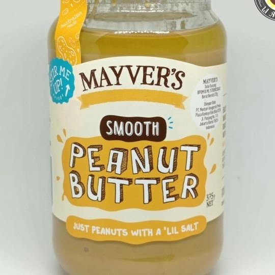 

Mayver'S Mayvers Smooth Peanut Butter 375Gr | Selai Kacang 375Gr