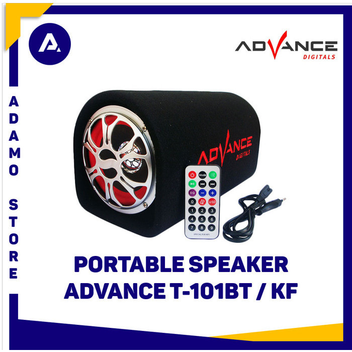 Speaker Advance T-101Bt T101Bt Bluetooth Karaoke Multimedia Speaker
