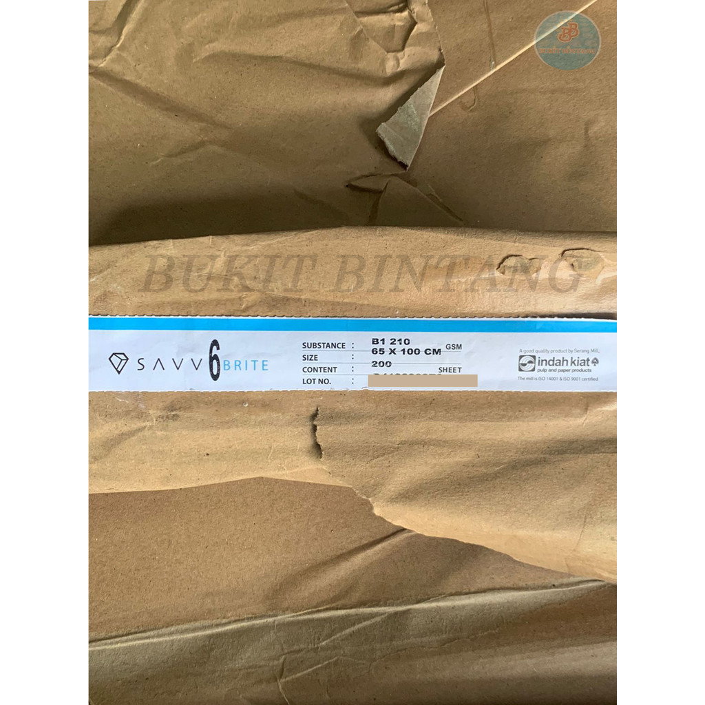 

Art Carton( Kartu Tik ) 210 Gsm Ukuran PLANO 65 x 100 Cm