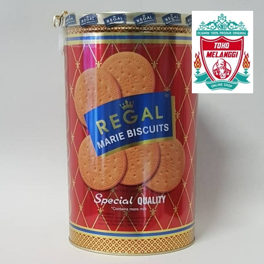 

Regal Marie Biscuits Spesial Kaleng 1000 gr | Biskuit Biscuit