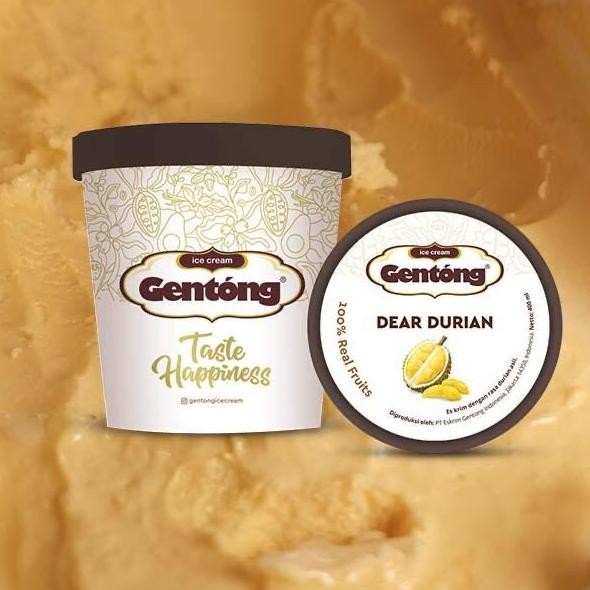 

Durian Ice Cream Gentong Large Cup (400 ml) BS