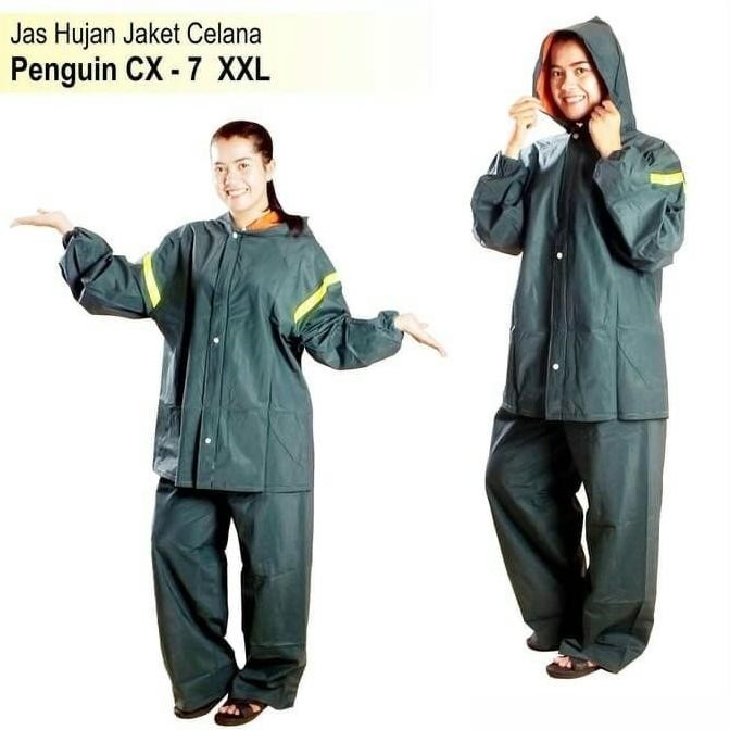 <<<<<] Agen grosir jas hujan penguin cx7 size xxl jaket celana