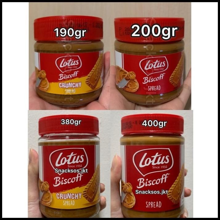 

Lotus Biscoff Crunchy Biscuit / Smooth Spread Belgia Butter Caramel
