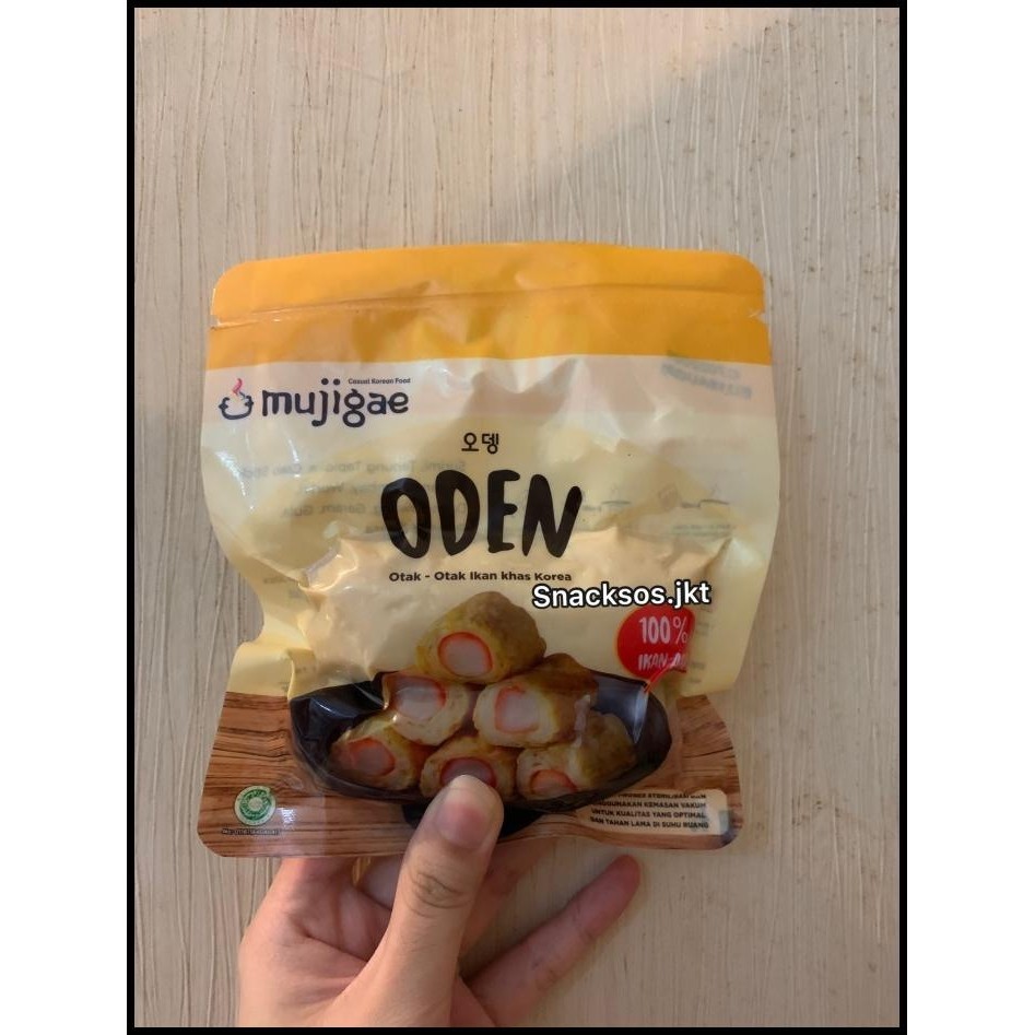 

Mujigae Oden (Odeng/Eomuk/Korean Fish Cake) - 120Gr Halal