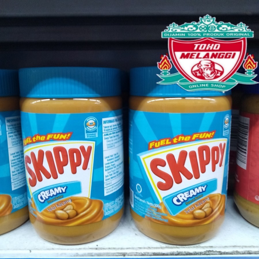 

Skippy creamy Peanut Butter 500 gr | Olesan selai Roti