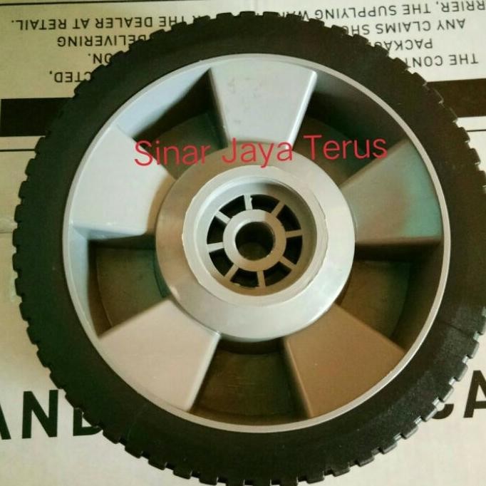 Roda Depan Mesin Potong Rumput Tasco Tlm 18E. Spare Part Mesin Potong Rumput Dorong Tasco Tlm 18E