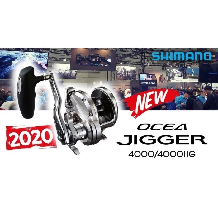 Shimano Ocea Jigger 4000Hg Model 2020