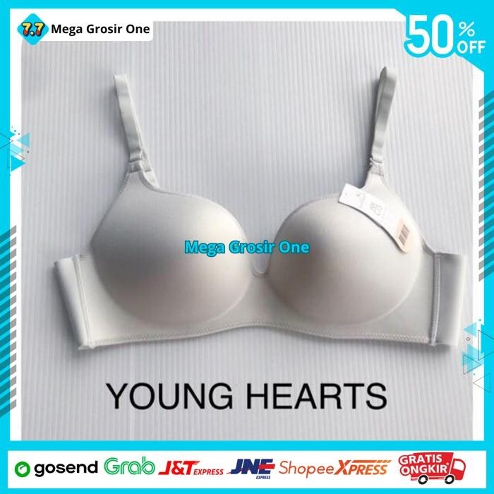BRA TIDAK BERKAWAT YOUNG HEARTS  SEAMLESS BY MEGA GROSIR ONE TRENDI
