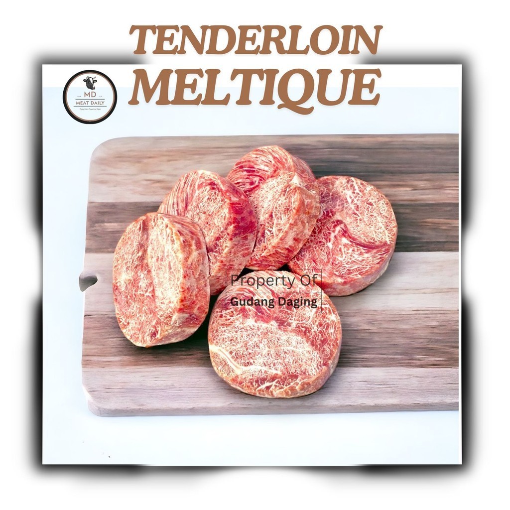 

Daging Tenderloin Meltique Wagyu 1kg | Gudang Daging