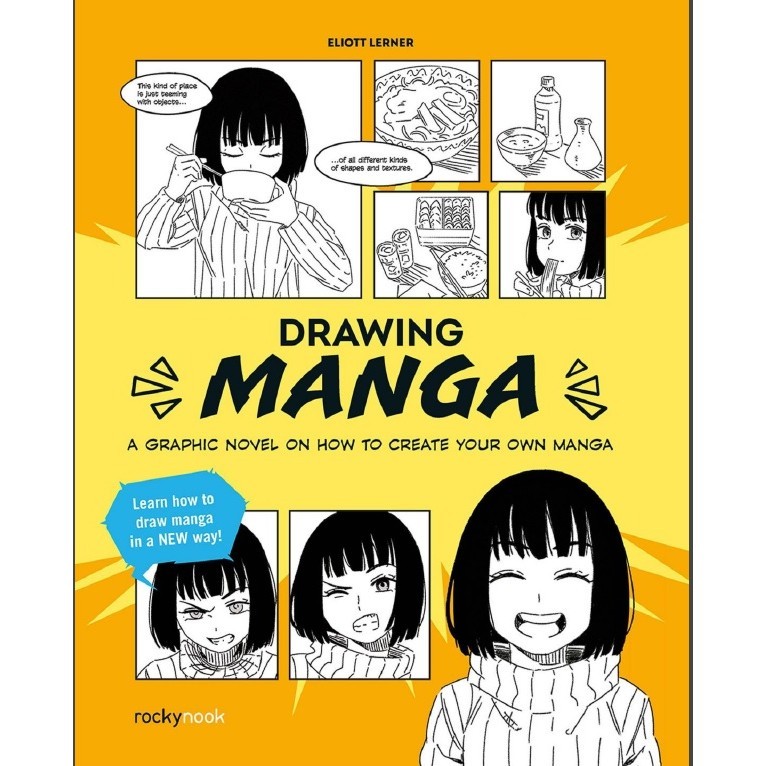 

Drawing Manga - A Graphic Novel Guide on How to Create Your Own Manga ( D )