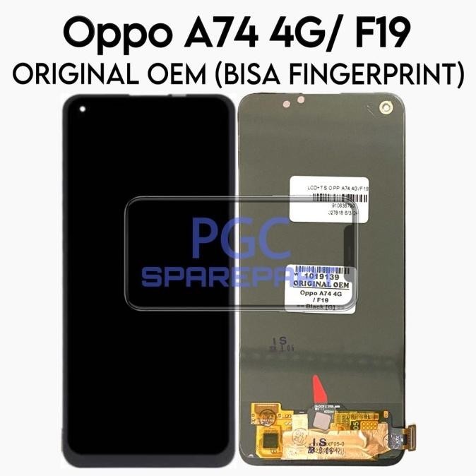 LCD Touchscreen Fullset Oppo A74 4G / F19 4G / CHP2219 CHP2219 CPH2219 Berkualitas