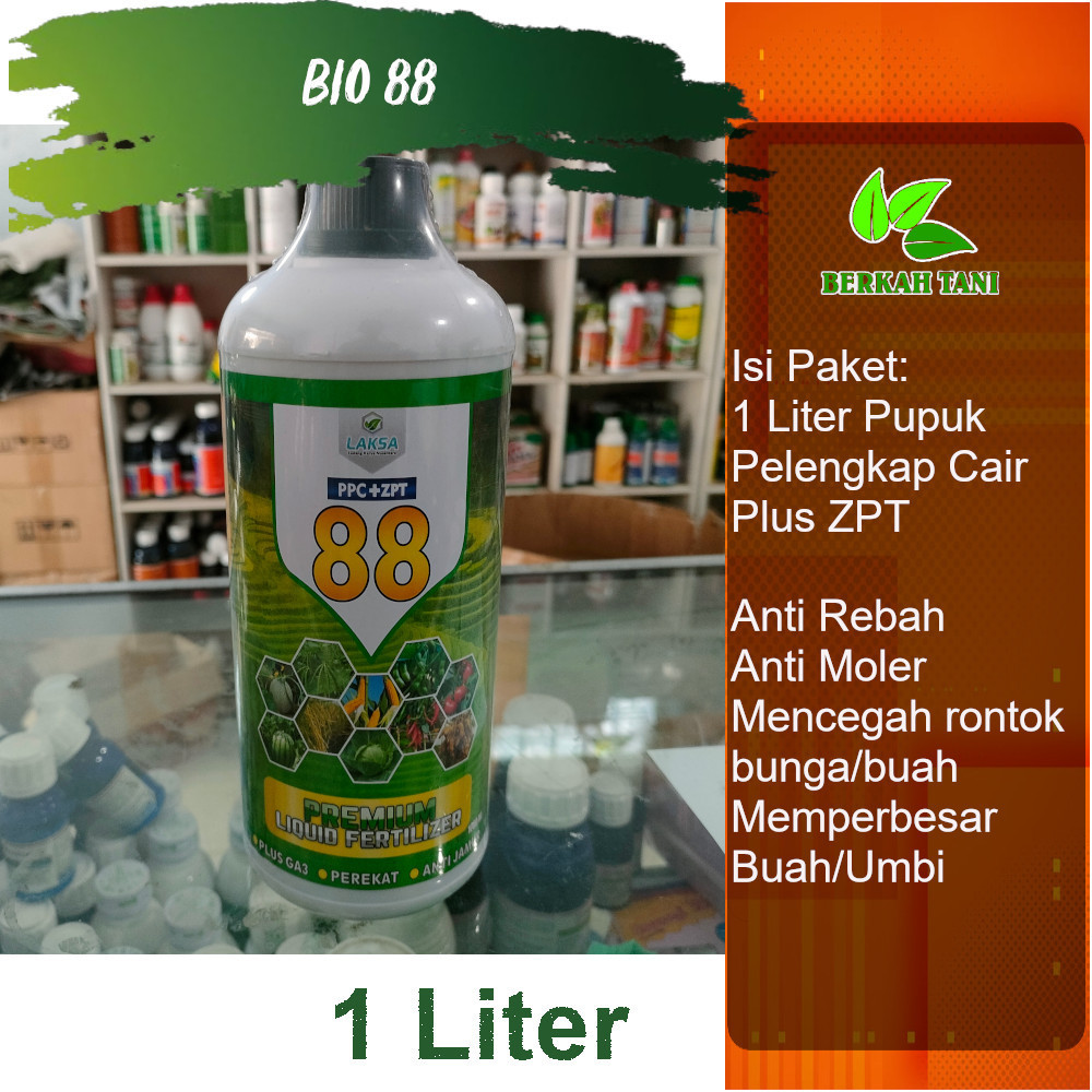 Bio 88 1 Liter Pupuk Pelengkap Cair Plus ZPT