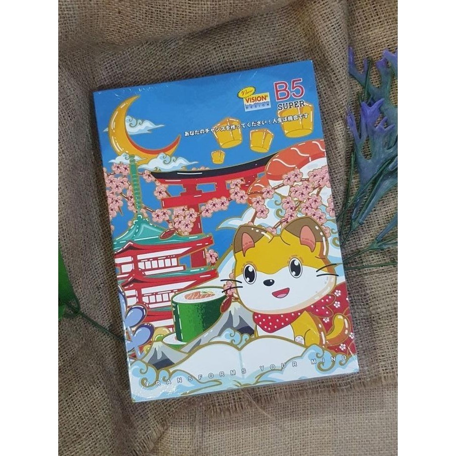 

[PAK] BUKU TULIS BOXY B5 VISION (6 PCS)