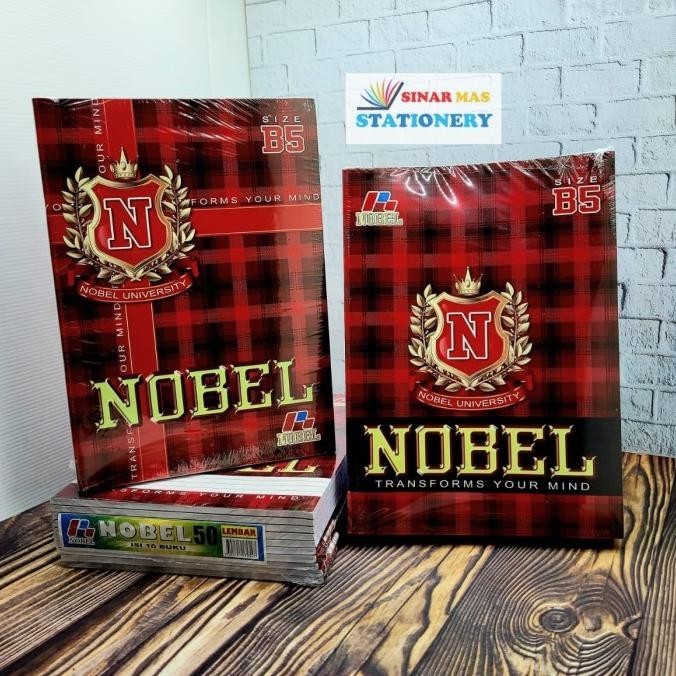 

Buku Tulis Nobel 50 lembar Maxy Campus/Buku Diktat ukuran B5.( Pak )