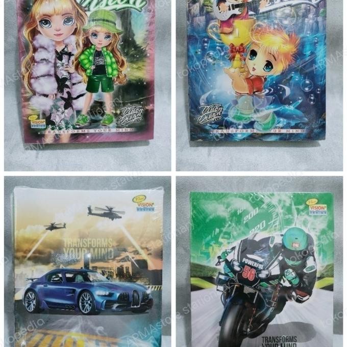 

Buku tulis VISION 38 lembar 1 pack