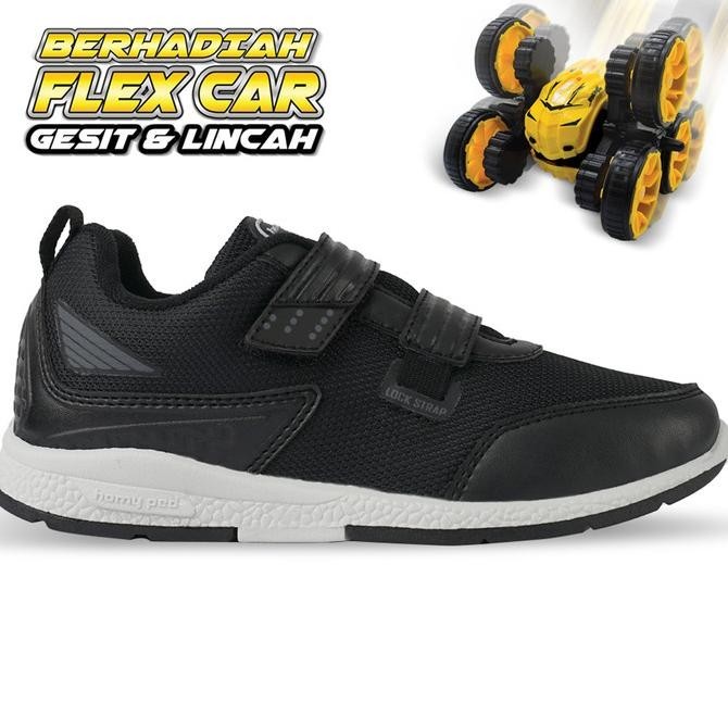 Homyped Romans 01 Sepatu Sekolah Anak Berhadiah Flex Car