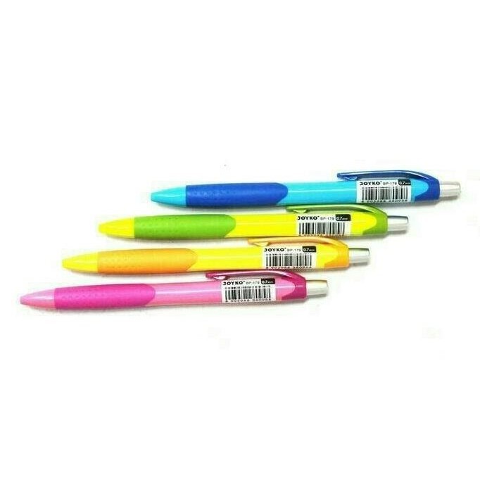 

Pulpen Joyko Spirit BP-179 HITAM ( Perlusin )
