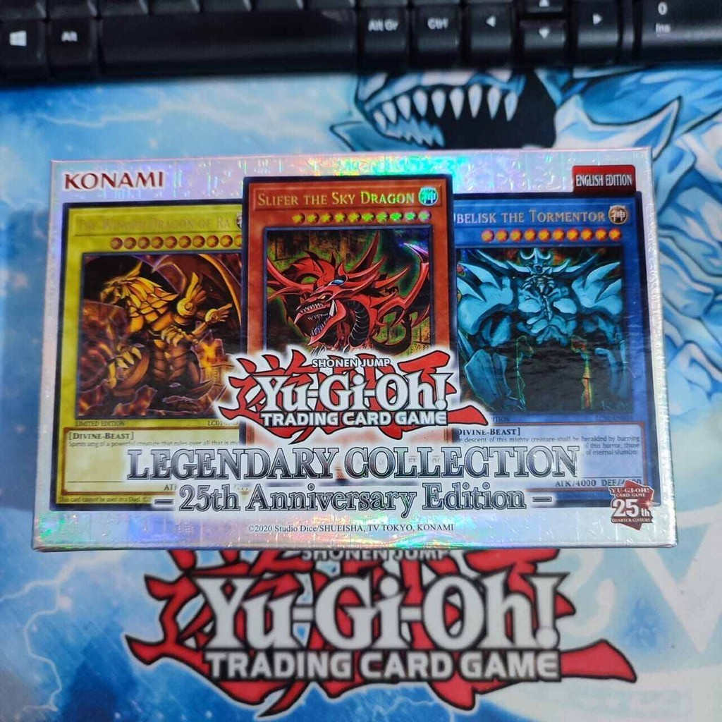 yugioh box kosong legendary collection 01 25th original