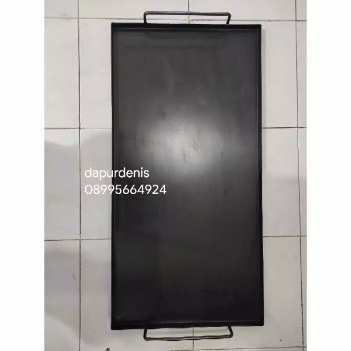 (2Mm) Wajan Roti Bakar Untuk Kompor 2 Tungku / Wajan Roti John / Wajan