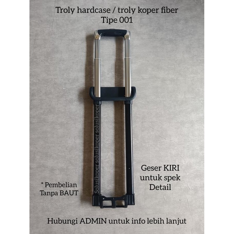 troly koper fiber troly hardcase troly FIBER troly pakaian troly FIBER