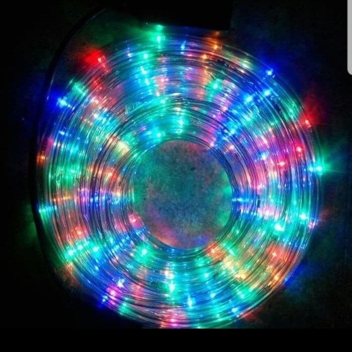 Lampu Selang Led Model Lama Bulat Panjang 100 Meter Rgb Lampu