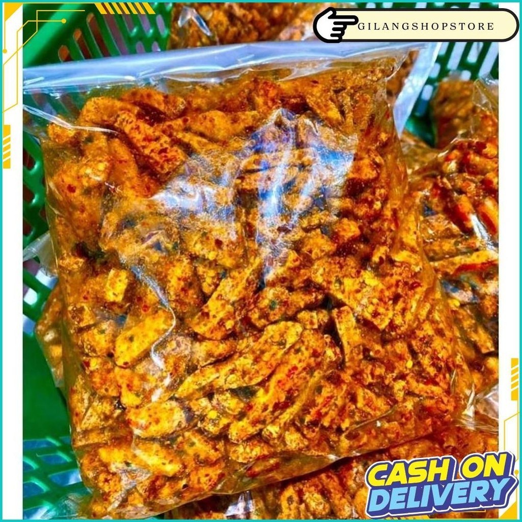 

Basreng Stik 1Kg Viral Pedas Daun Jeruk Bumbu Melimpah Terlaris