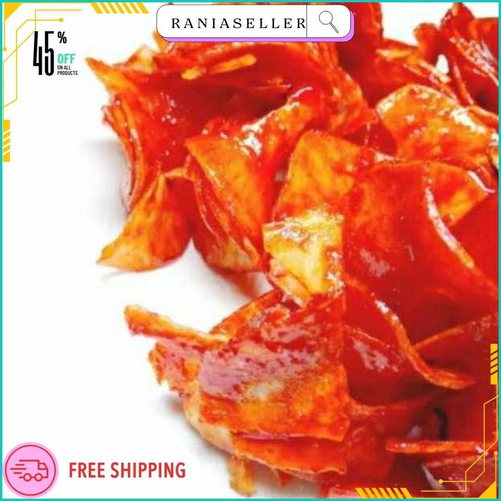 

1Kg Keripik Singkong Doyan Balado Pedas Basah Terlaris