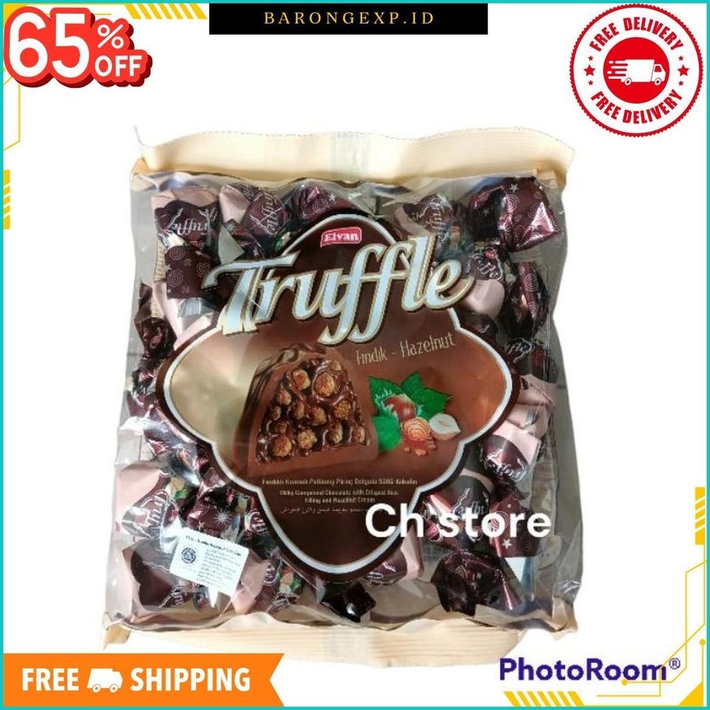 

Elvan Truffle Coklat Turki Coklat Crispy 400 Gram ( 25 Pcs ) Gratis Ongkir