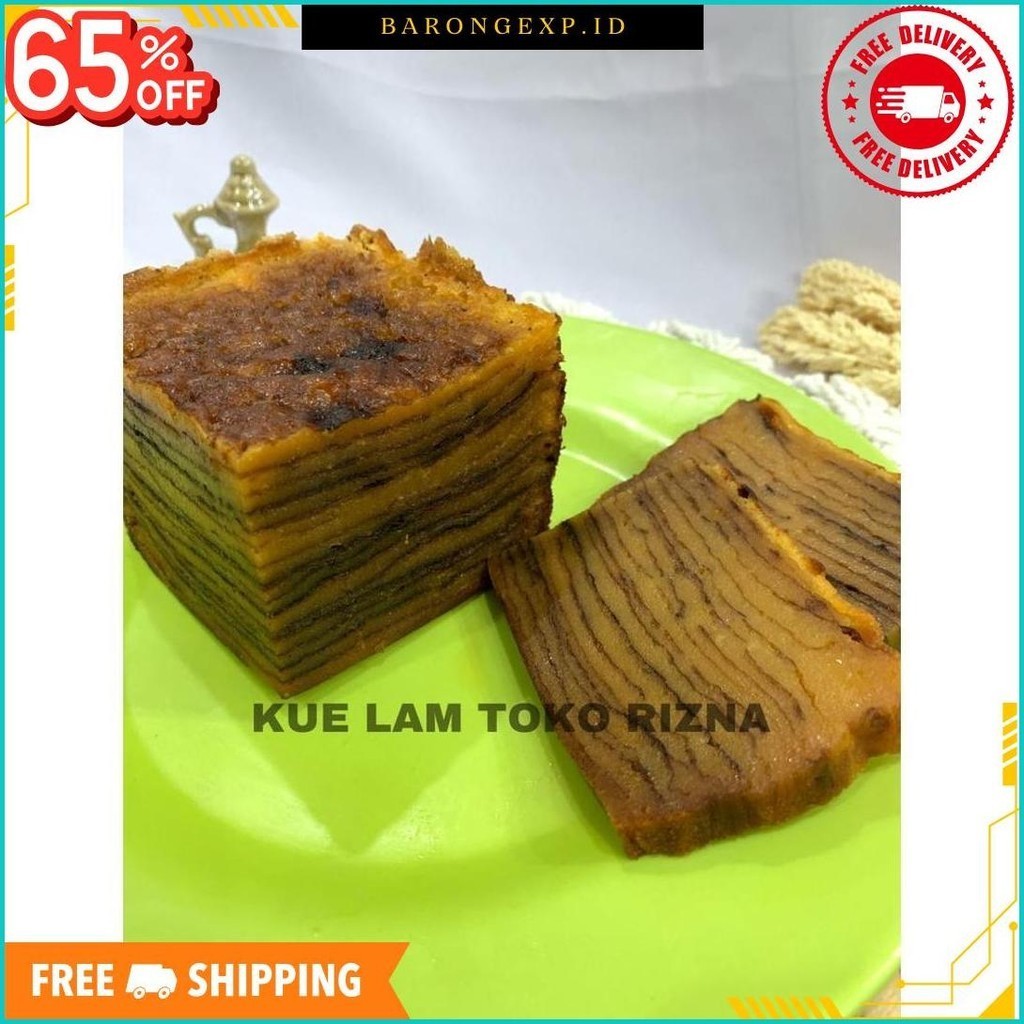 

Kue Lam Original 1/4 Toko Rizna- Ibu Hj Noorjannah | Kue Oleh-Oleh Khas Barabai | Kue Lebaran Gratis Ongkir