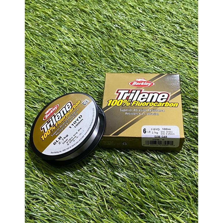 CR - SENAR PANCING BERKLEY TRILENE 100% FLUOROCARBON WARNA CLEAR TERLARIS