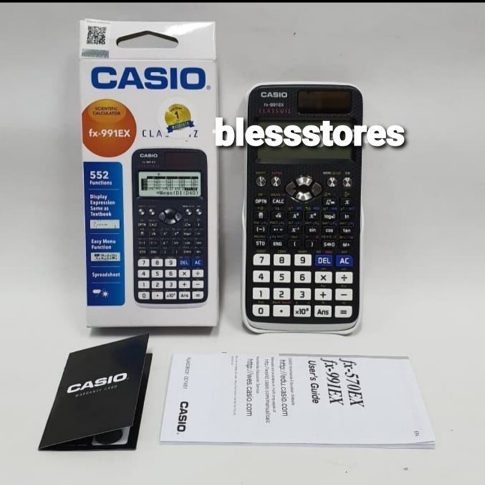 

Ready casio FX 991EX - scientific kalkulator FX-991EX. kalkulator kuliah