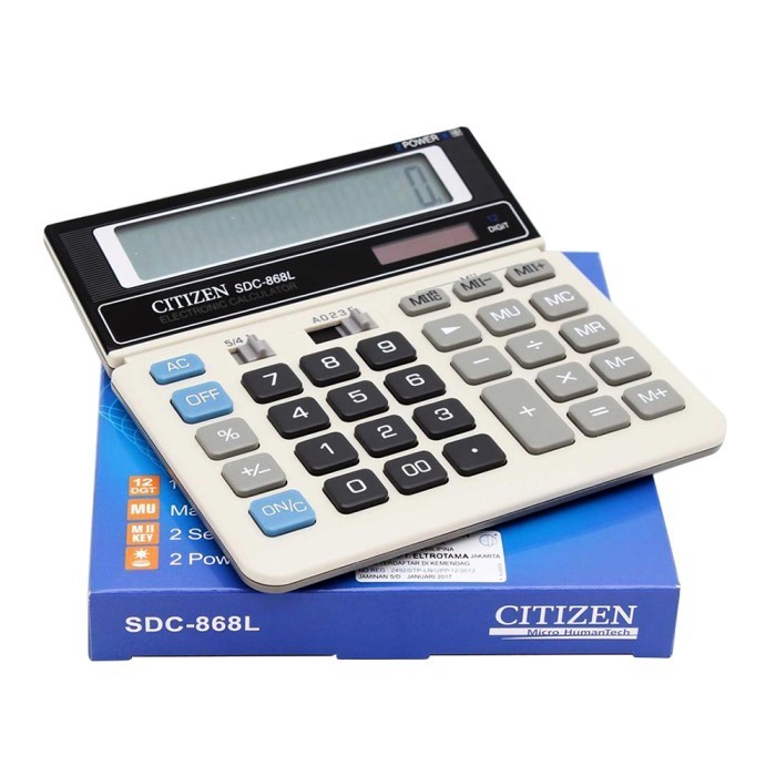 

Ready Calculator Citizen 868