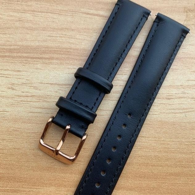 Strap Tali Jam Tangan Wanita Fossil Tali Jam Fossil 18Mm Hitam