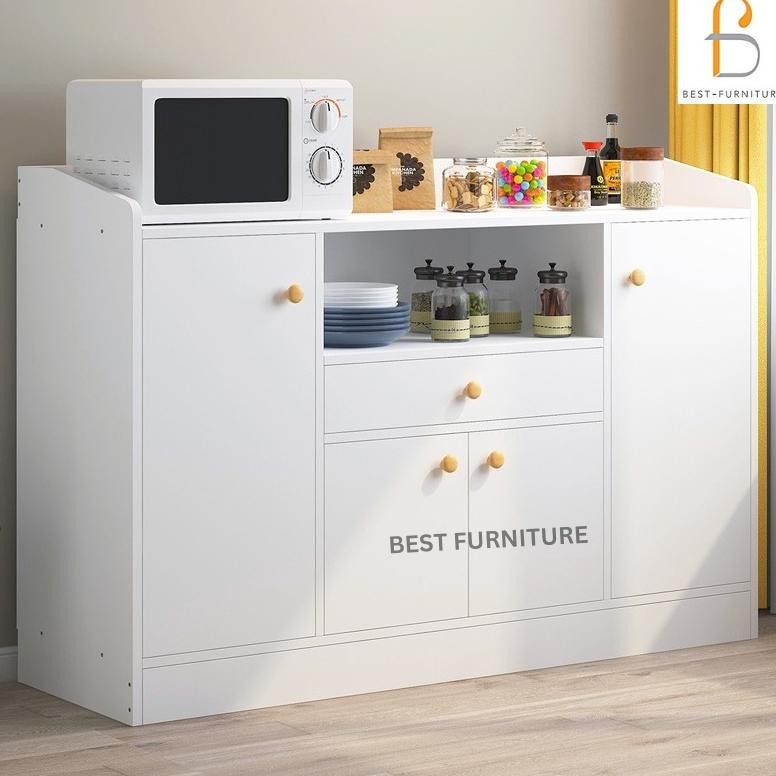 Bufet Rak Dapur Rak Multifungsi