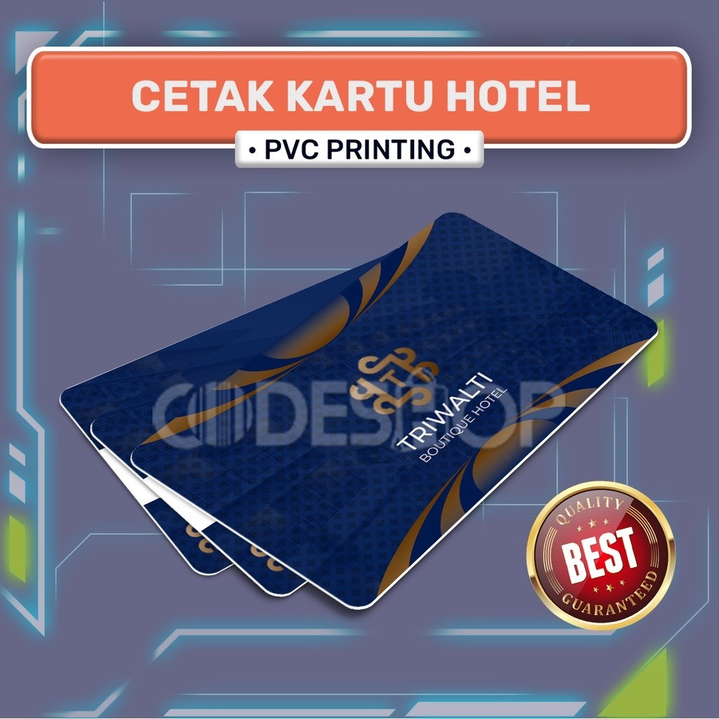

Cetak Kartu Hotel Blangko Card Preprinted PVC