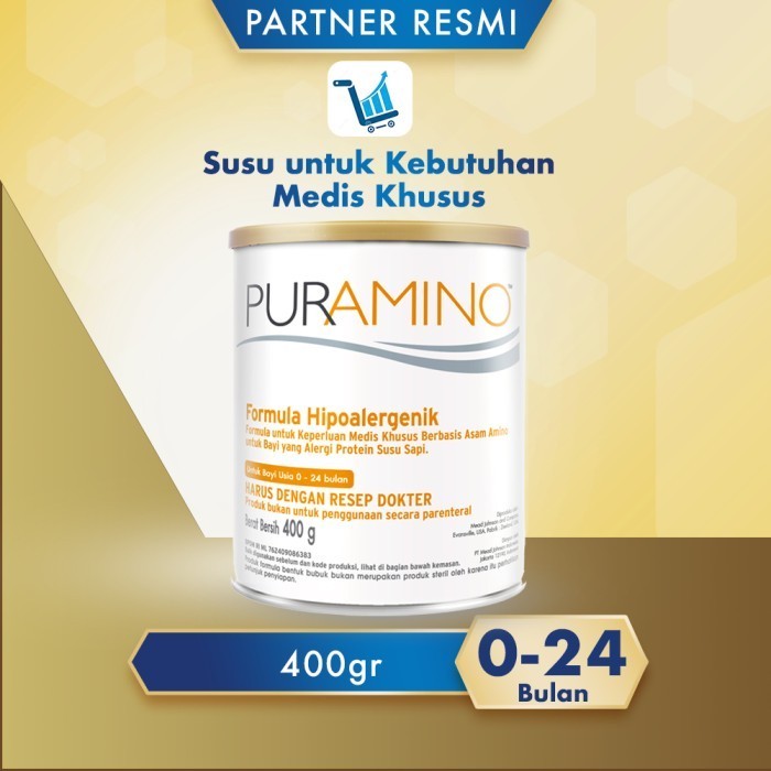 Ready Puramino Hipoalergenik 400 gram ( 0-24 bulan)