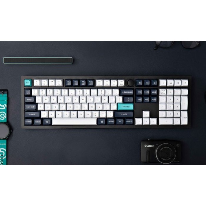 Keychron Q6 Max Keyboard Mekanis Nirkabel 108 Tombol RGB - Carbon Black