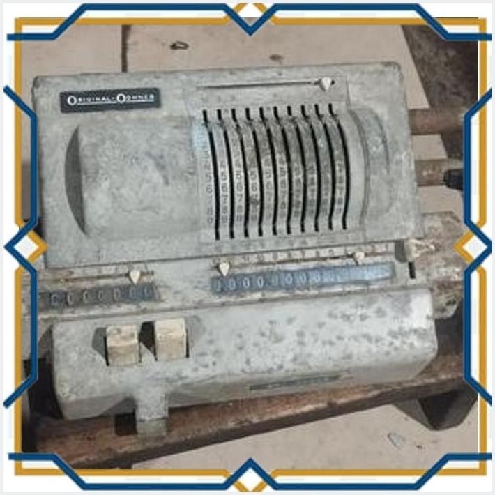 

[EKO] KALKULATOR ANTIK JADUL ORIGINAL ODHNER CALCULATOR SWEDEN 1950