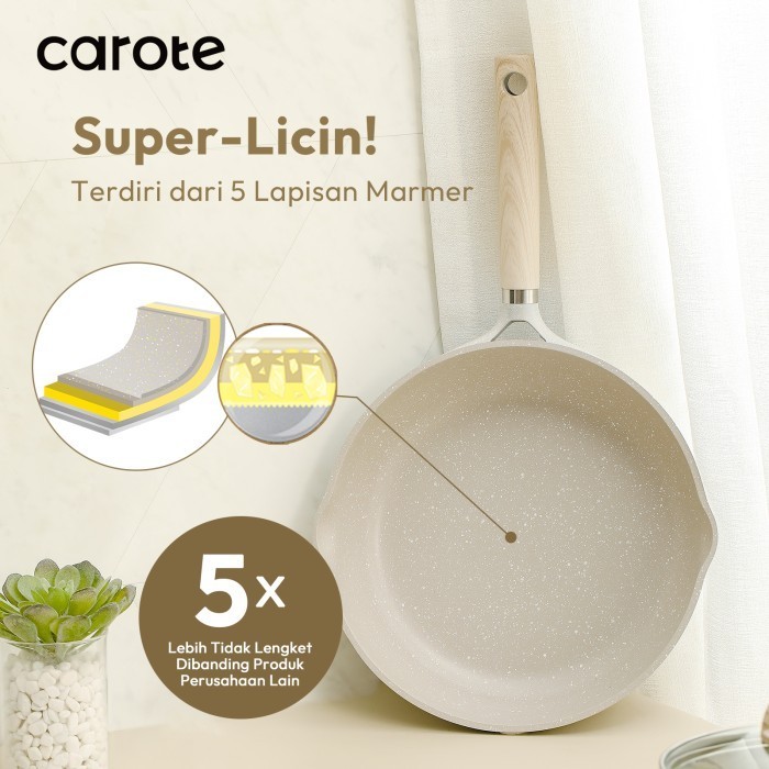 Carote Set Cosy 4 Pcs Wajan Panci Anti Lengket