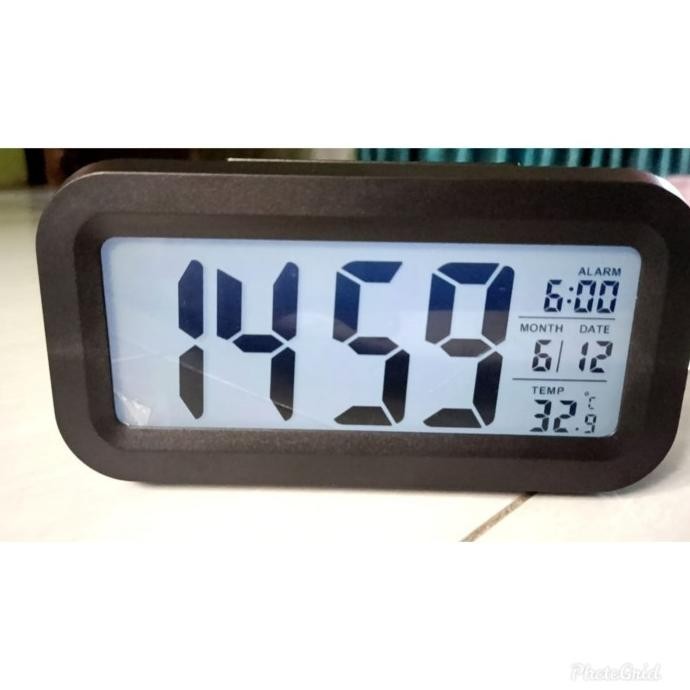 

Jam Meja Digital / Digital Alarm Clock Pakai Baterai Garansi Original CM