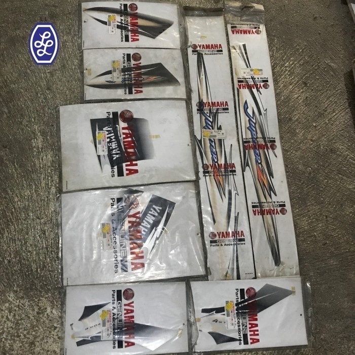 STICKER / STRIPING / KALKIR YAMAHA JUPITER Z BURHAN BUWEK 2006 2007 ORIGINAL YGP