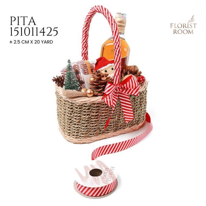 

Pita 151011425 2.5cm x 20yard - Christmas Ribbon