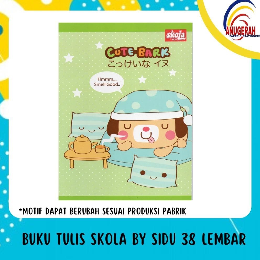 

Original Buku Tulis Skola By Sidu 38 Lembar (Pak)