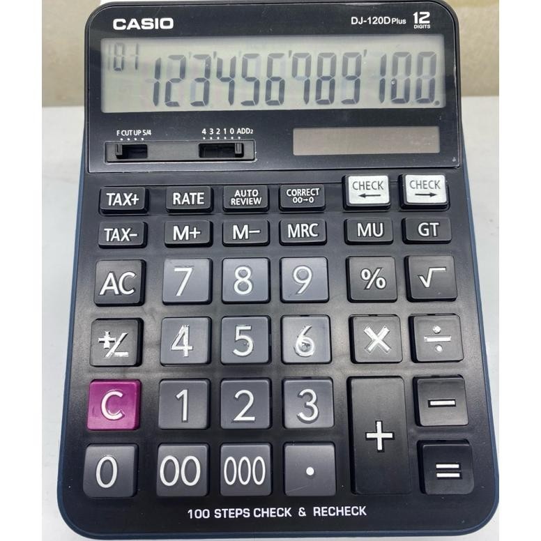 

d-54 kalkulator casio dj120 plus - alat hitung casio DJ120PLUS kakulator casio murah Terlaris