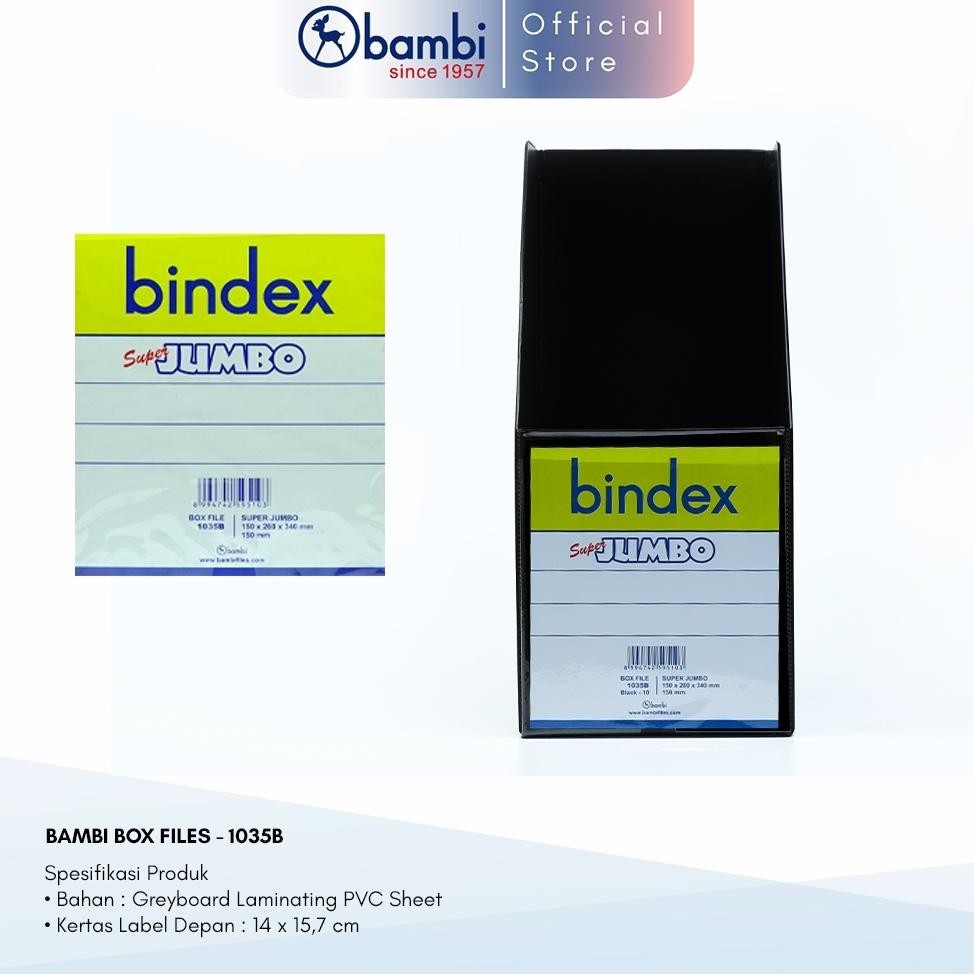 

Um57 Bindex Box File Magazine JUMBO SIZE 15 cm All Colour - Box Arsip / Box Storage / Box Dokumen kode 1035B Premium