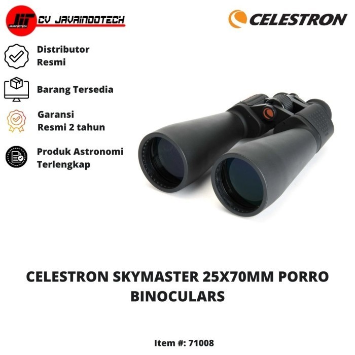 Jual Teropong Binokular Celestron Skymaster 25X70