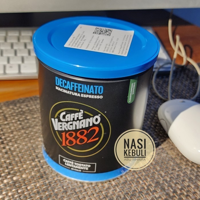 

Secrenada - Caffe Vergnano Kopi Bubuk Arabika 250 Gr Made In Itali