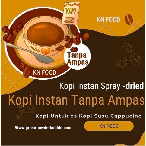 

Secrenada - Bubuk Kopi Instan Tanpa Ampas 1Kg Coffee Spray Dried Not Nescafe Class